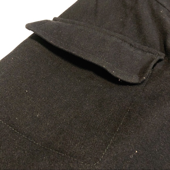 American Eagle Navy-Black Pea Coat - Small - Picture 5 of 7